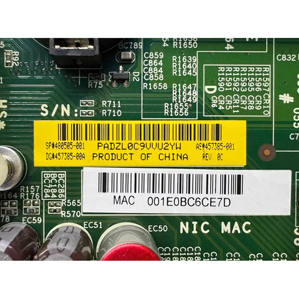 ML115 G5 server motherboard 480505-001 457385-001 457385-00A