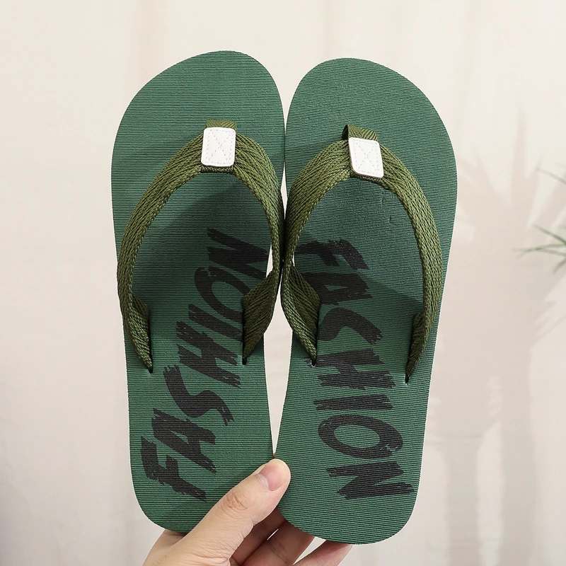 2026 Summer Men Lightweight Slippers EVA Flip Flops Beach Sandals Non-slip Slippers Indoor Outdoor Shoes Slides Pantuflas Hombre