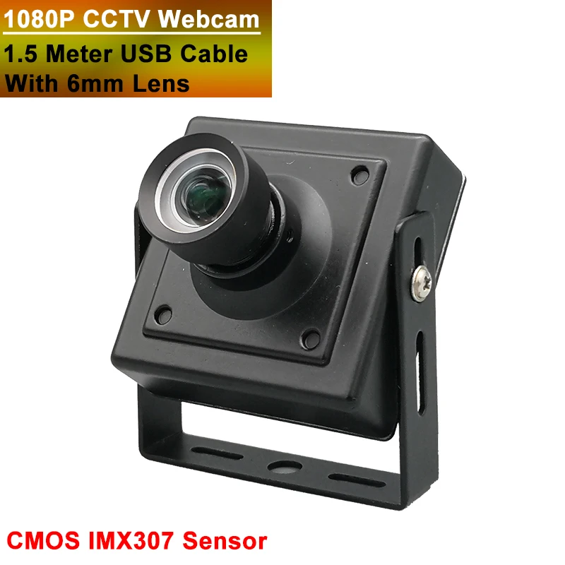 

2MP 1080P USB CCTV Webcam Camera CMOS IMX307 Sensor With 3.6/5/6/8/12mm Lens For for Creality Falcon 2, Xtool and Lightburn