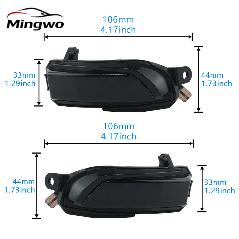 For 14-19 Skoda Fabia III NJ Dynamic LED Wing Mirror Indicator Turn Signal Light