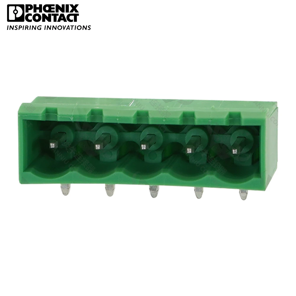 5.08mm Original Genuine Phoenix Contact Connector PCB Pluggable PLUG-IN Terminal Block 5 Pin MSTBA 2.5 G 5.08 1757271 12A 320V