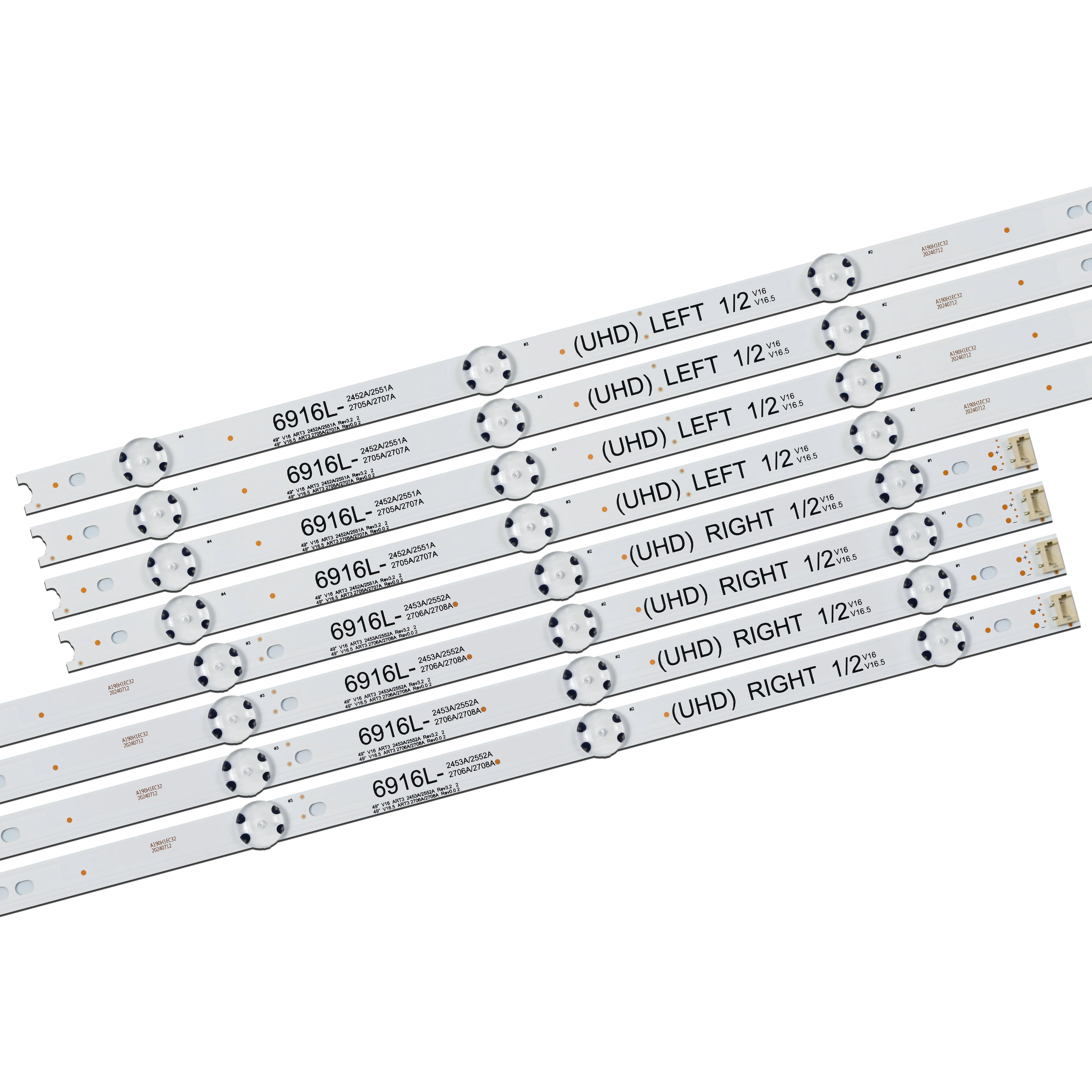 

LED Strips 49LJ510T 49LJ5800 49LH590Y 49LH595T 49UW760H 49LF5010 49LF510A 49LH5700 49UH6090 49LH590T 49LW540S 49LF510T 49UW660H