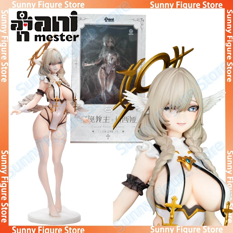 

В наличии AniMester блестящая 1/6 29 см Fallen Angel Chessia сексуальная девушка кукла фигурка аниме фигурки игрушки подарочные модели ПВХ Коллекционная