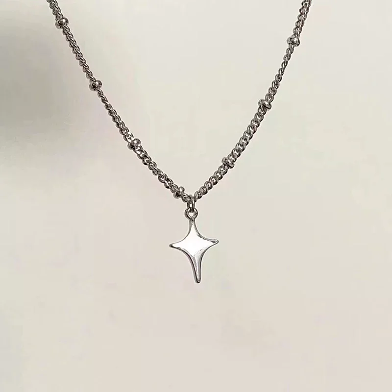 العصرية Ins نمط ستار المختنق قلادة قلادة سلسلة عنق سترة سلسلة للنساء الرجال موضة مجوهرات اكسسوارات الحفلات