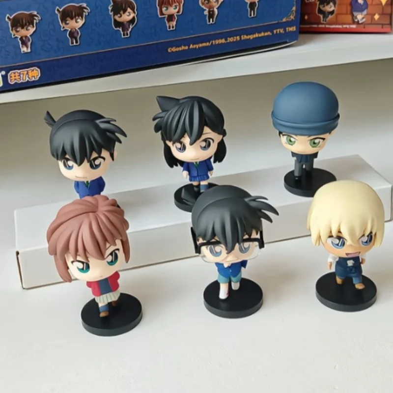 

New In Stock Genuine Eaki Name Detective Conan Step By Step Series Handheld Blind Box Kudo Shinichi Anime Doll Ornament Toy