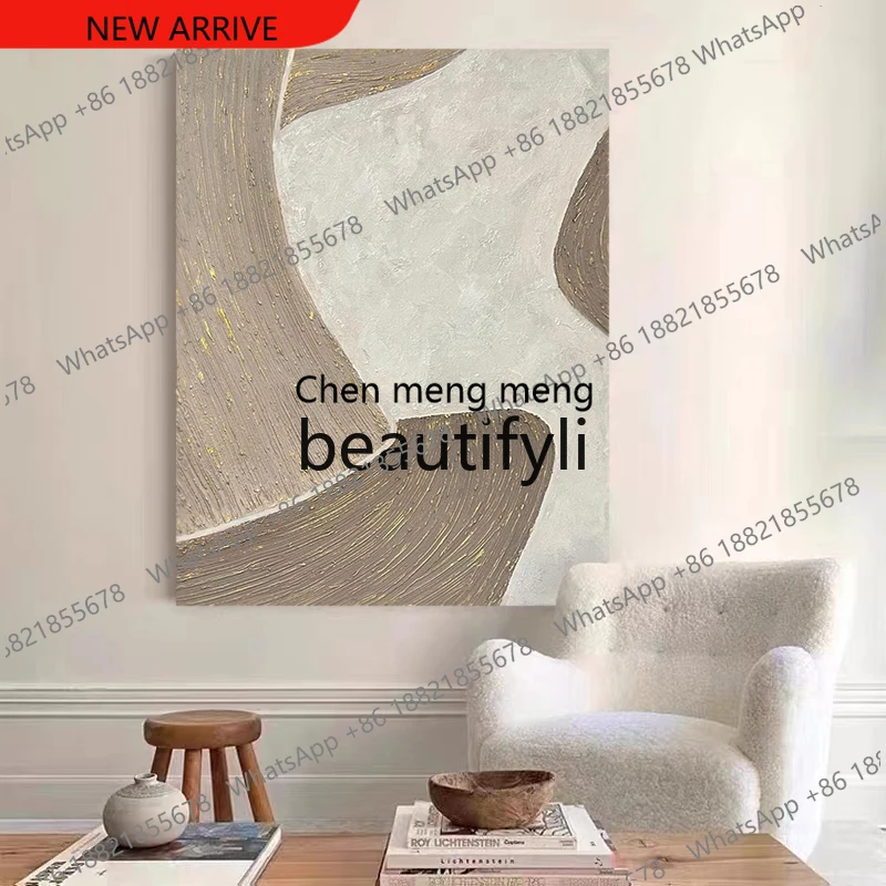 

z183 Ручная роспись маслом в стиле ваби-саби, элитная абстрактная декоративная картина для гостиной и прихожей