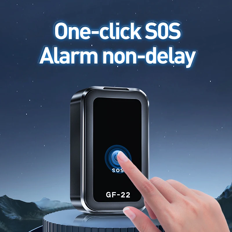 Gf22 rastreador gps dispositivo anti-perda localizador magnético anti-roubo posicionador rastreamento em tempo real alarme automático para carro crianças animal de estimação