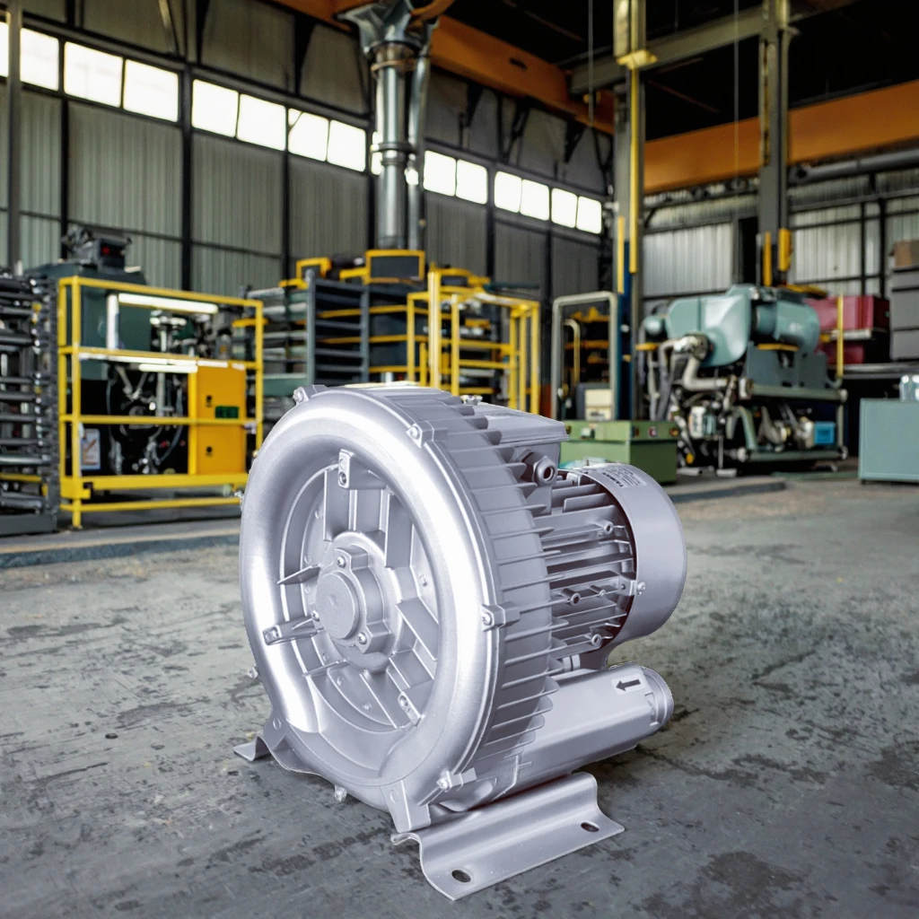 منفاخ هواء عالي الضغط 370 وات، منفاخ حلقي متجدد ثلاثي الطور مع محرك ككون أساسي #2