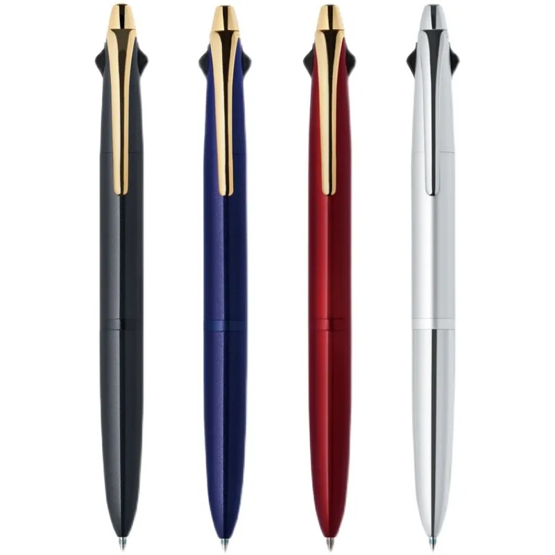 

New ZEBRA Filare3c Business Metal Barrel 3 Color Ballpoint Pen 0.7mm Black Red Blue RollerBall Pen Office Japanese Stationery