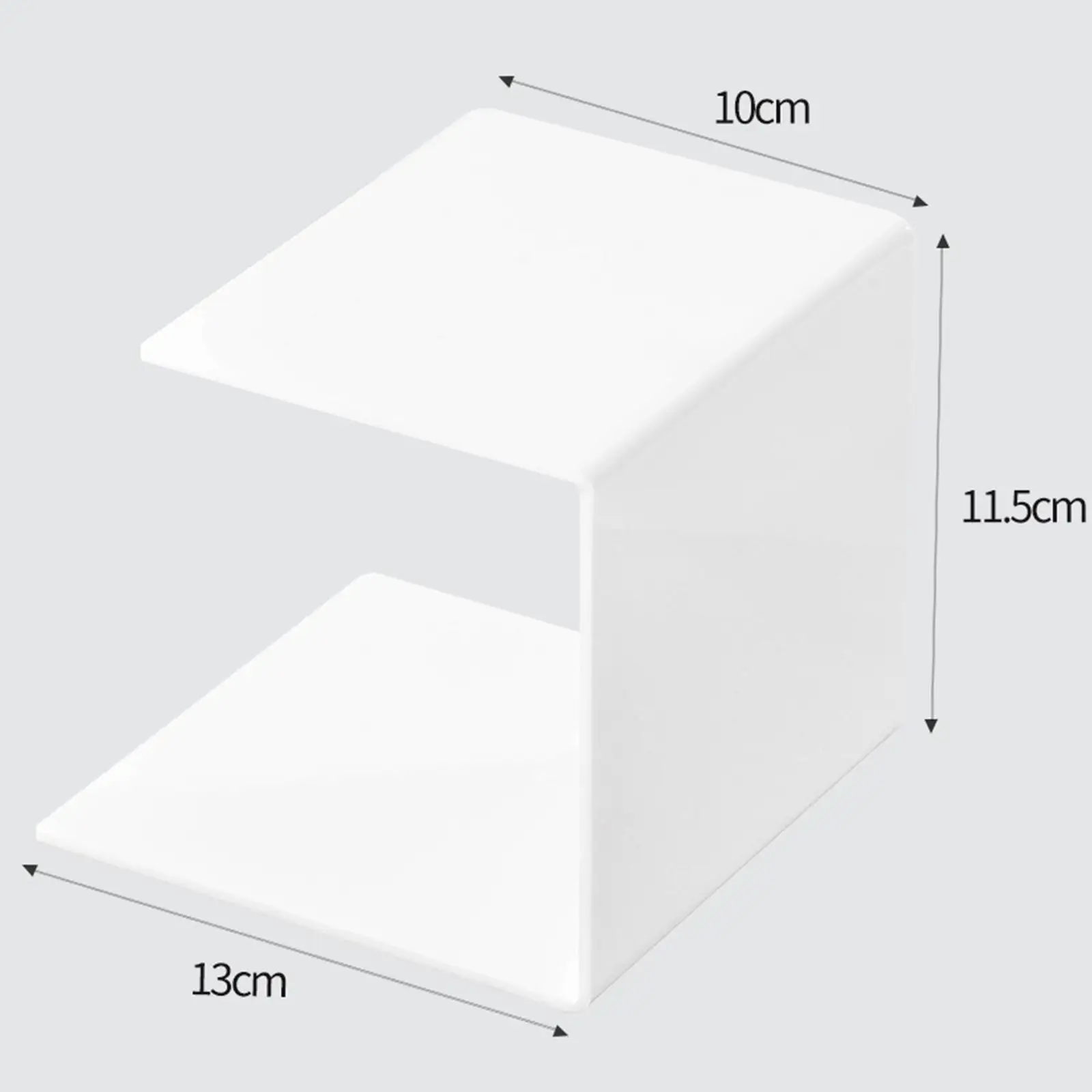 رف منظم أدوات تمديد الرموش، رف مستلزمات المكياج البلاستيكي لاستخدام سرير التجميل وصالونات التجميل #6