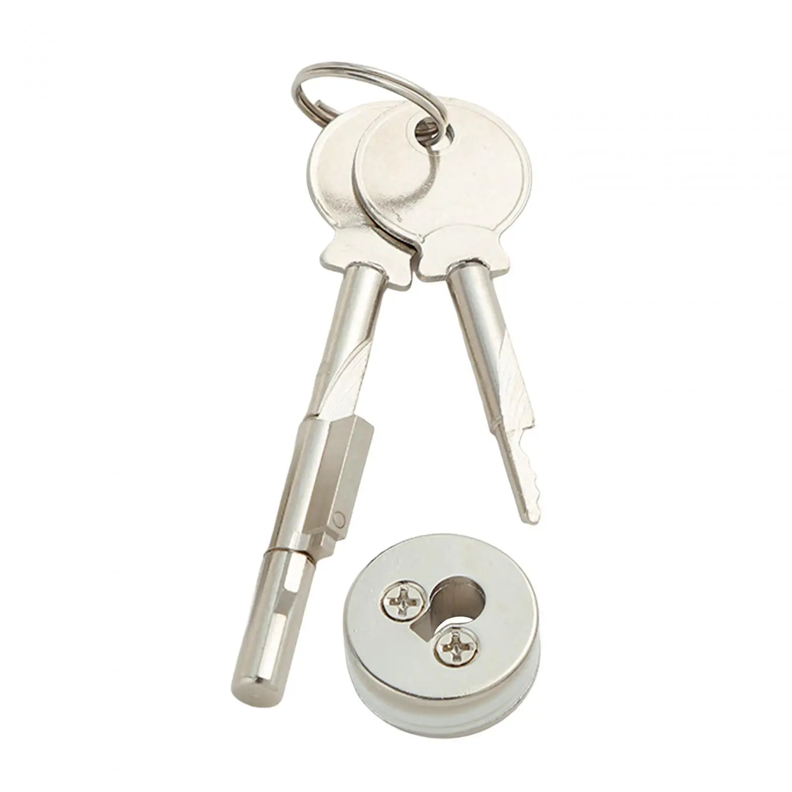 Easy Install Alloy Drawer Lock Tight Fit for Sliding Doors Display Cabinets Fridge and Freezer Safety