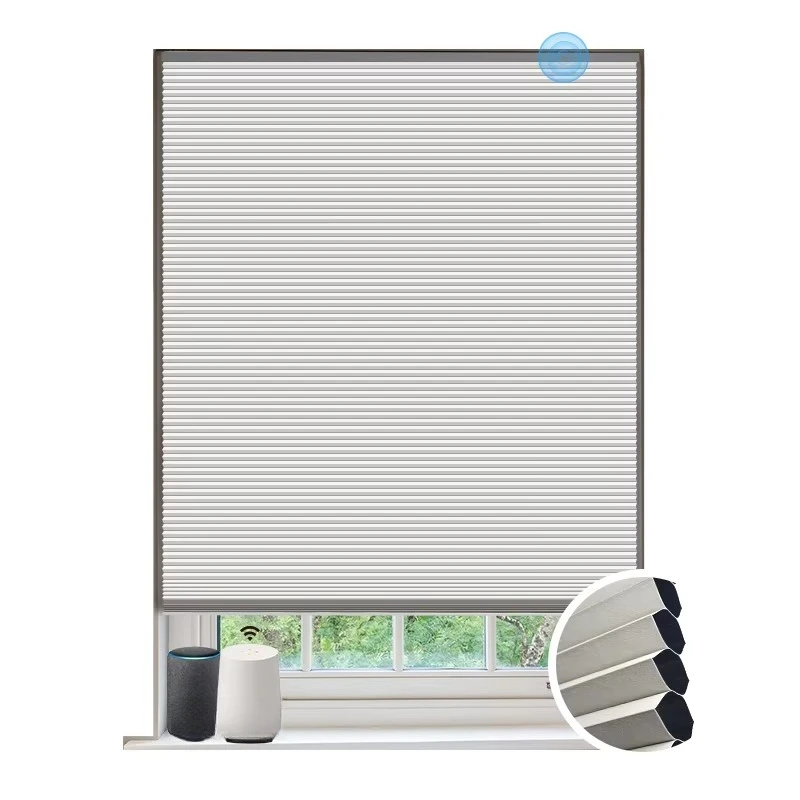 Intelligent blackout cordless lift heat insulation sound insulation electric shutters