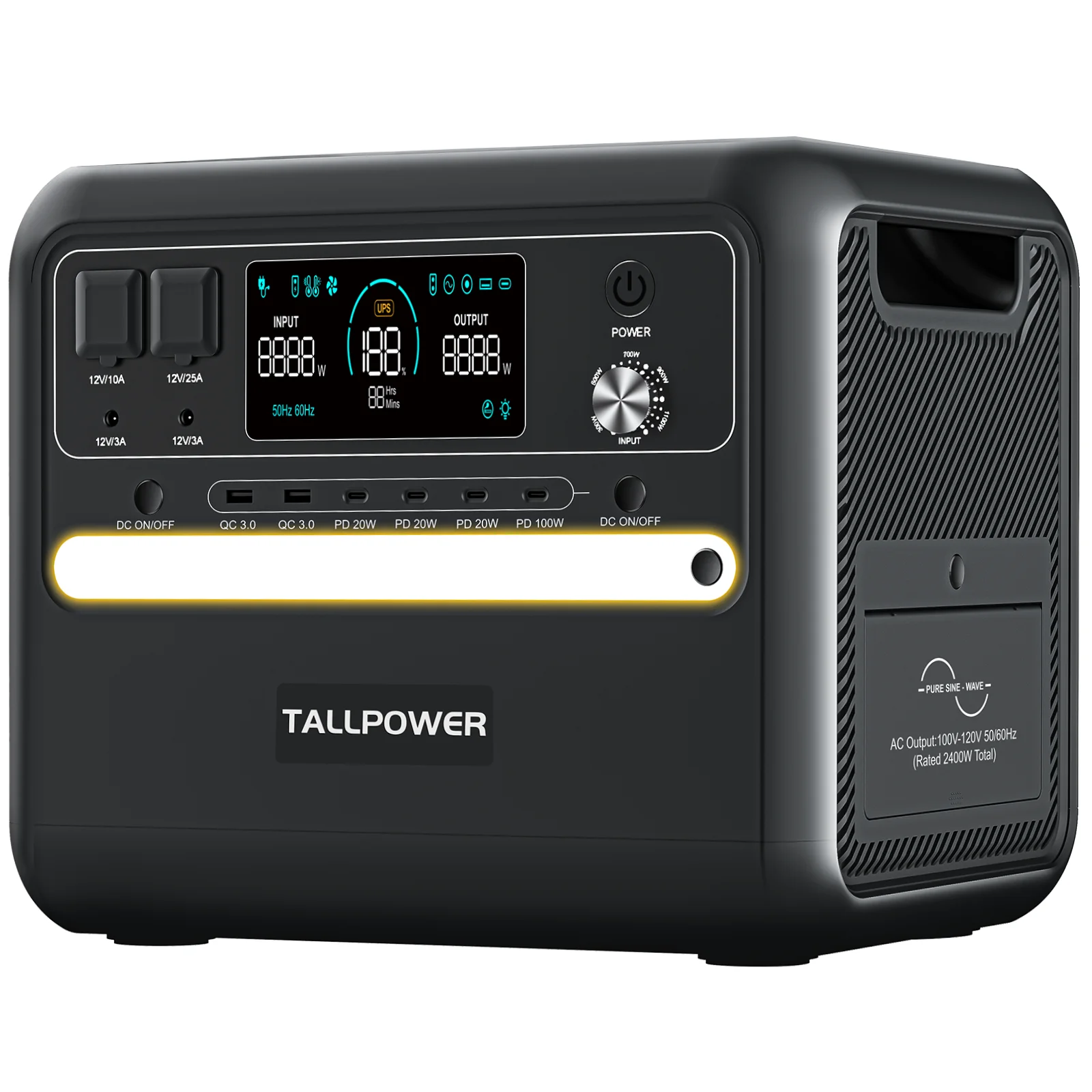 

Экстренный источник питания внешний генератор 2400 Вт с инвертором переменного/постоянного тока