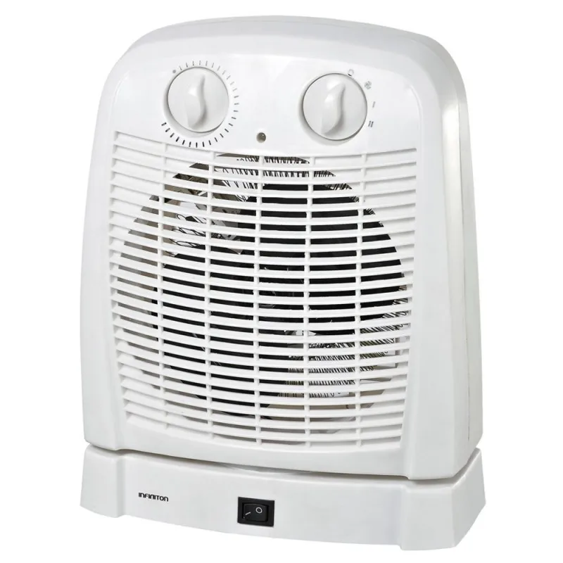 2 Levels Oscillating System 2000W INFINITON HBR-W350-White vertical Fan Heater