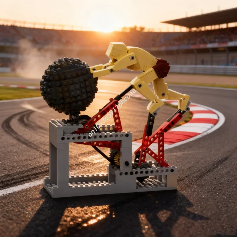 

475pcs MOC Sisyphus Kinetic Sculpture Core Model Building Blocks Assemble Creative Idea Education Festival Gift Toys Birthday