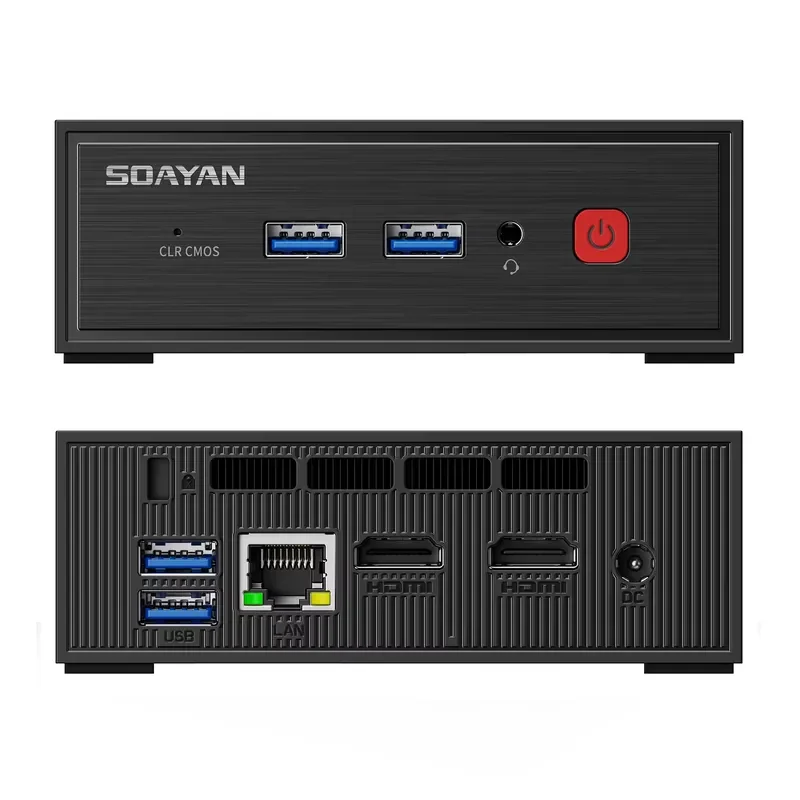 BOLRZO SOAYAN MN-N1 Alder Lake Quad Core N150 8GB/16GB DDR4 SSD WiFi 6 BT5.2 Windows 11 Pro New Business Edition 3 Year