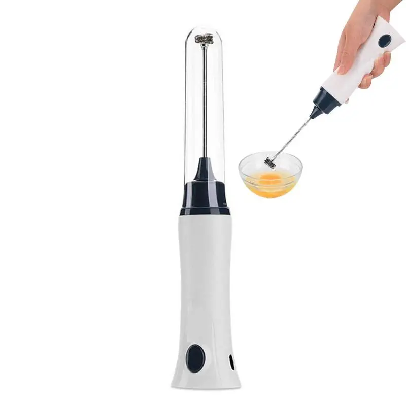 Milk Frother Electric Mixer Electric Milk Foam Maker With Stainless Steel Whisk Hand Drink Mixer For Coffee Lattes Cappuccino