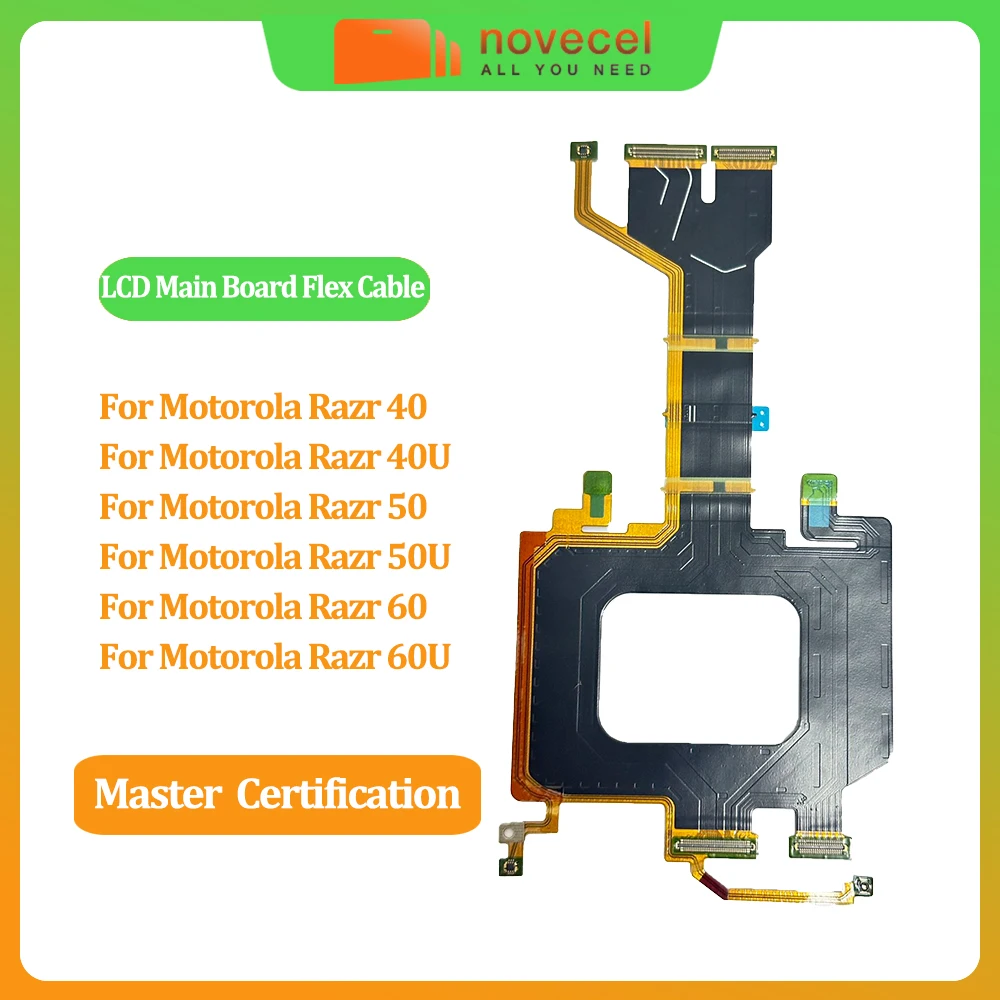 

New LCD Main Board Flex Cable for Motorola razr40 razr50 razr60 ultra XT2323 XT2321 XT2451 Display Screen Repair Replace Parts
