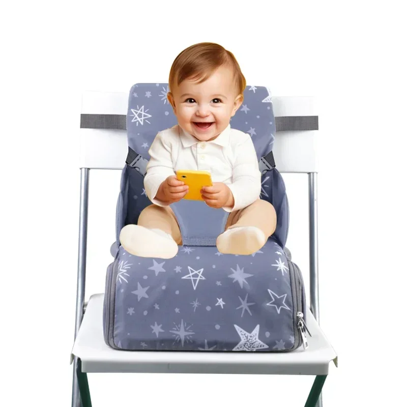 New Portable Baby Seat Sponge Cushion Removable Child Dining Chair Booster Mat Waterproof Easy To Install Child Seat Accessories