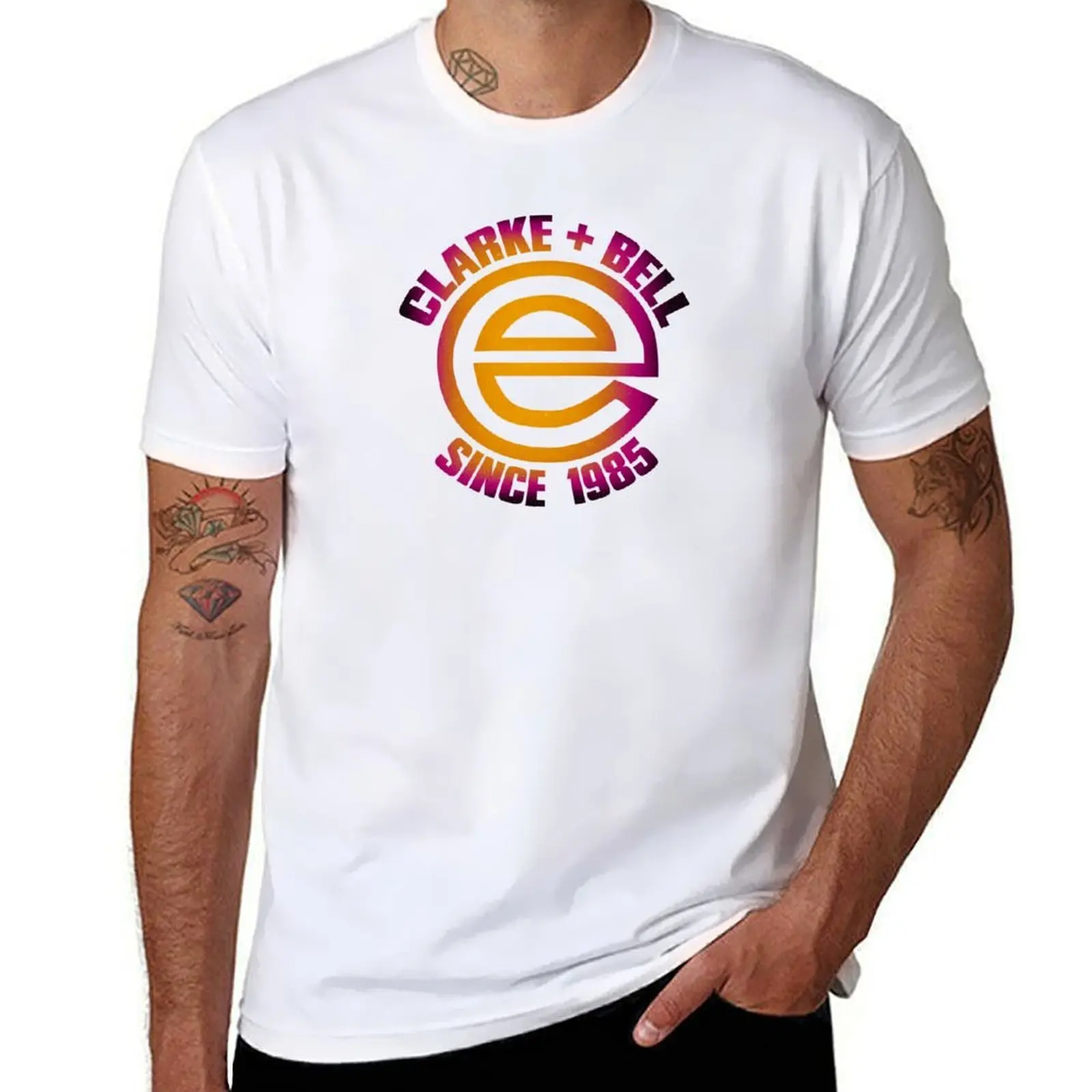 

Erasure BellClarke 85 T-Shirt cotton t shirts man 100% t shirt man plain T-Shirt
