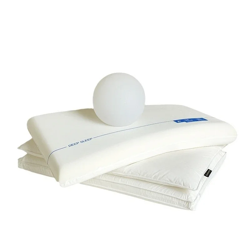 

High end Class A, deep sleep memory cotton, down, men and women, adults, neck protection, pillow core, slow rebound