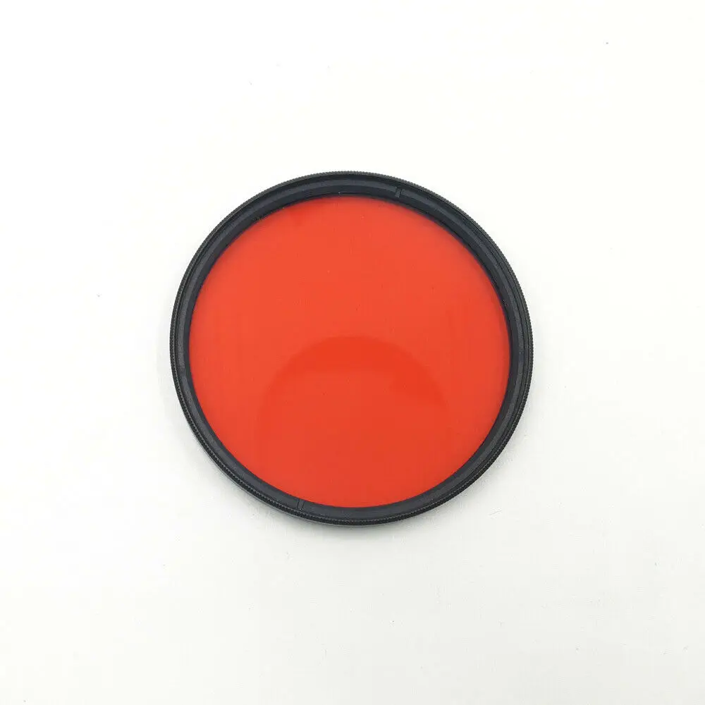 NEW 37 40.5 43 46 49 52 55 58 62 67 72 77 82mm DSLR Camera Lens Red Orange Yellow Green Blue Purple Color Filter for Canon