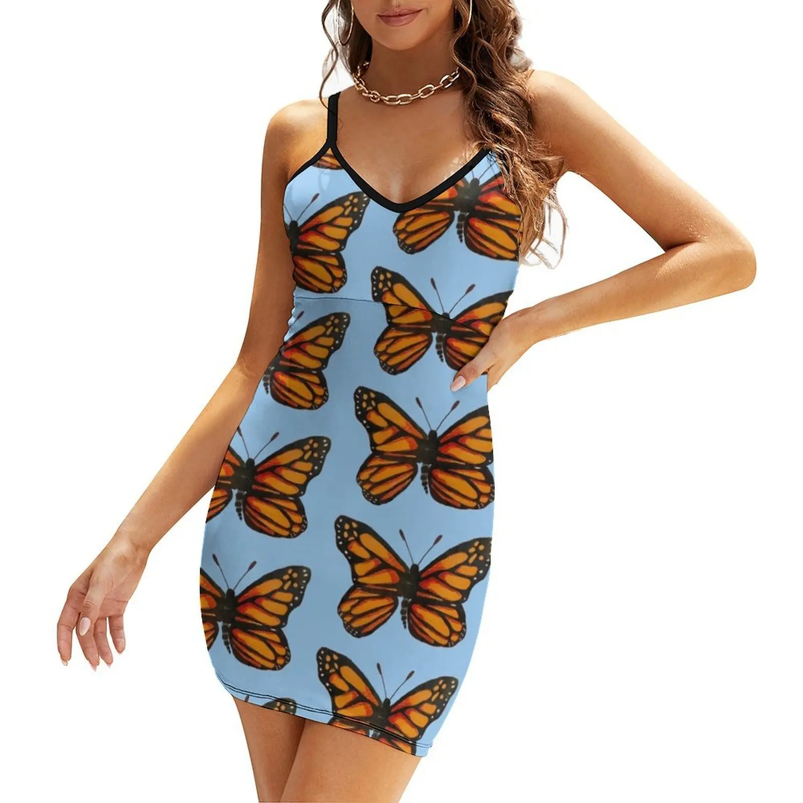 

Transformed Sling Dress Women's summer dress womans clothing evening dress ladies party dresses woman