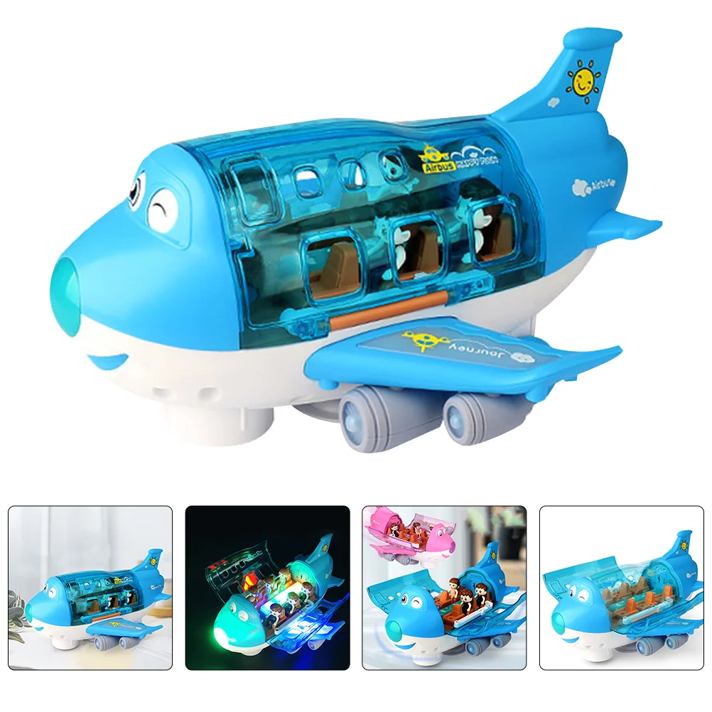 Large Airplane Toy Flying Plastic outside Toys for Toddlers Development