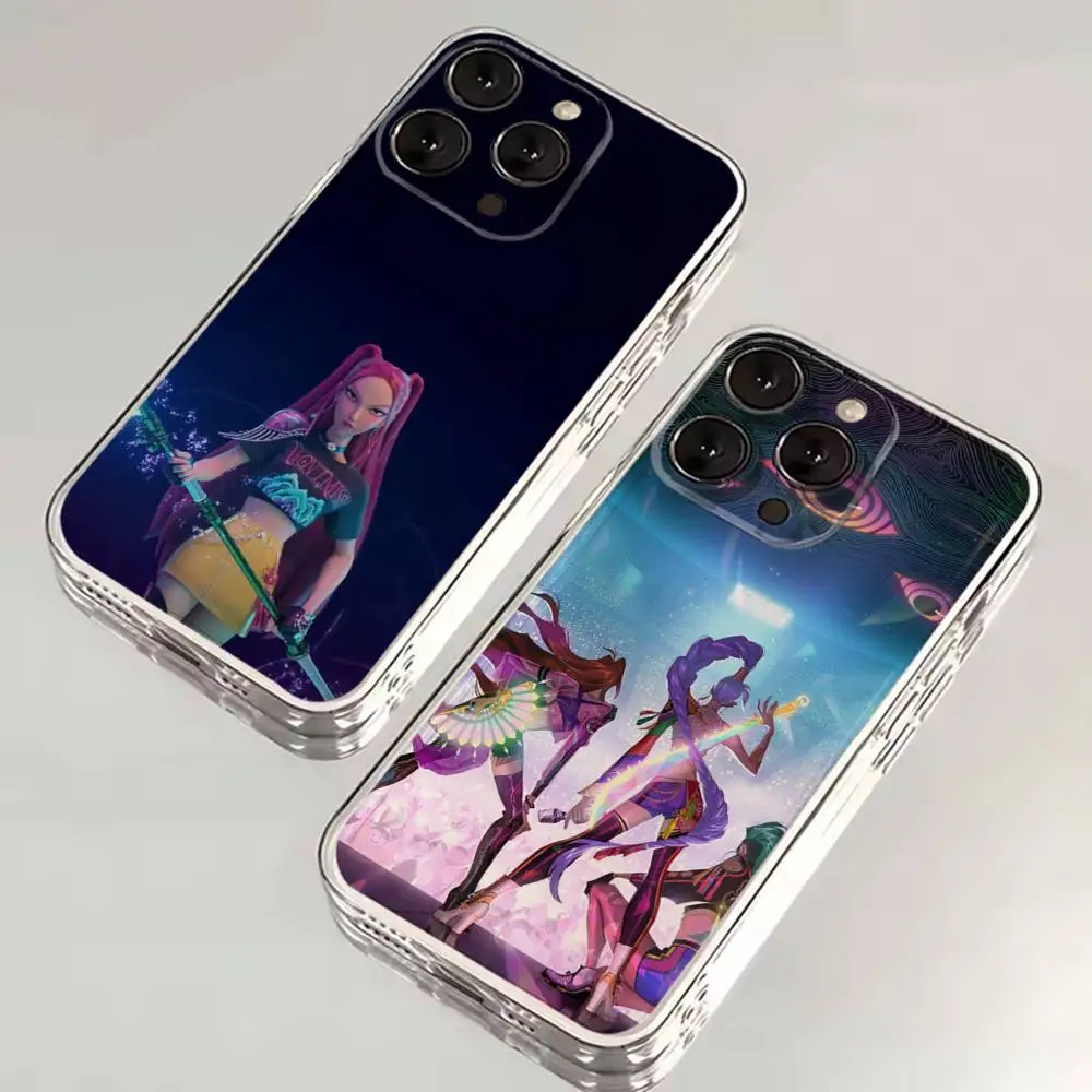 

Funny KPop D-Demon H-Hunters Phone Case For iPhone 16 15 14 13 12 11 Pro Max Mini X XS SE 7 8 Plus 16E Shockproof Soft Cover
