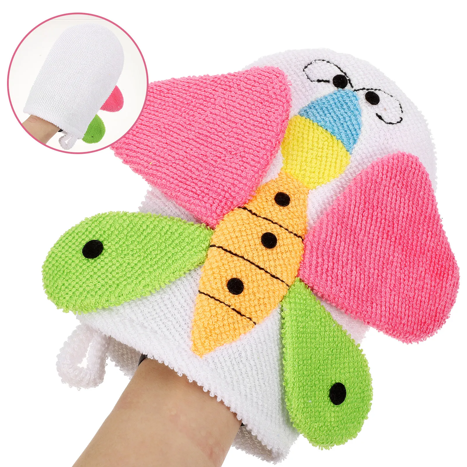 set-di-4-guanti-da-bagno-per-bambini-con-disegni-cartoon-guanti-esfolianti-per-doccia-accessori-per-il-bagno