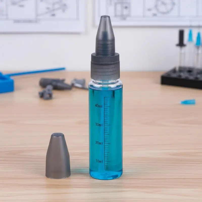 Bouteilles de mélange de peinture, outils de peinture portables, accessoires d'aérographe sans lavage, outil artisanal pour bricolage, 3 pièces