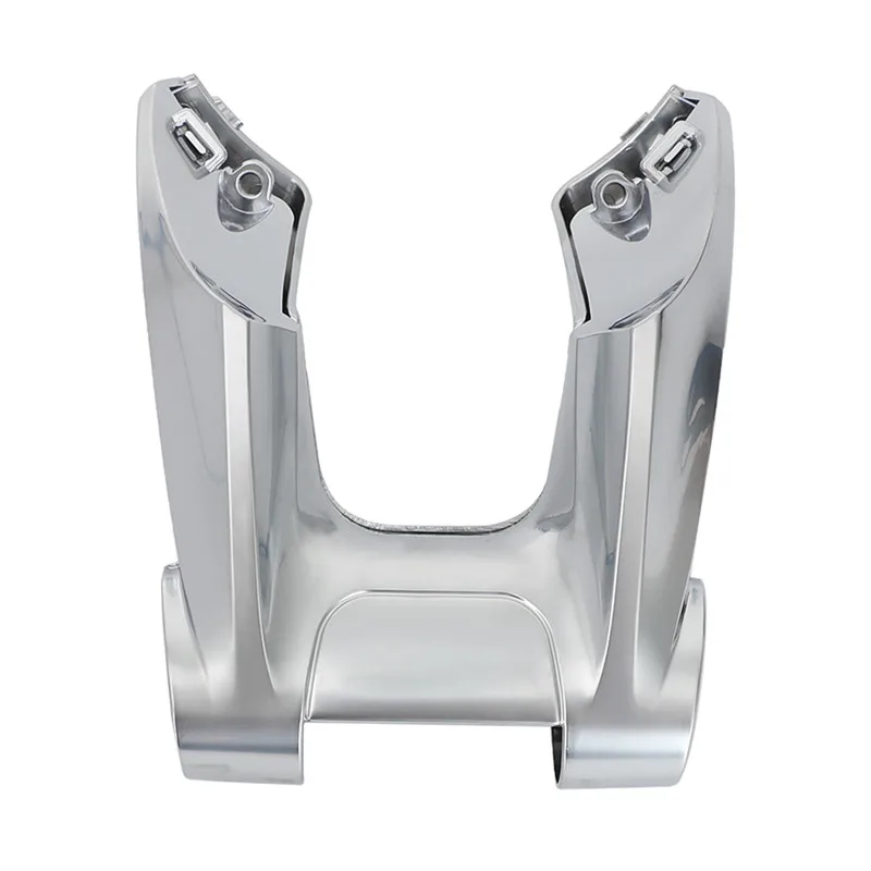 Embellecedor inferior de volante plano de coche, cubierta de plástico con logotipo para Mercedes Benz AMG W177 B W247 C W205 E W213 G W463 GLS W257