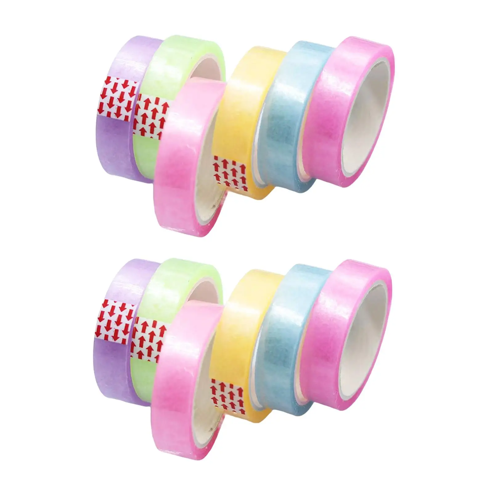 2x12x Sticky Ball Tapes 6 Colors Adhesive Tape Educational Toys