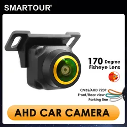 4K CCD AHD 1080P HD Night Vision Golden Lens Vehicle Rear View Reverse Camera For VW Polo 6R Golf 6 Passat CC MK6 Magotan Bora