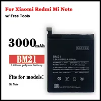  New 3000mAh BM21 Cell Mobile Phone Replacement Battery For Xiaomi Redmi Mi Note