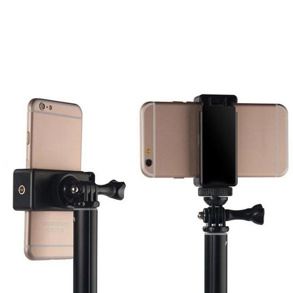 1/4 "ขาตั้งกล้องคลิปหนีบอะแดปเตอร์ขาตั้งสำหรับโทรศัพท์มือถือ iPhone 11 Pro Samsung Xiaomi Huawei P30 Mate 20 Live Broadcast