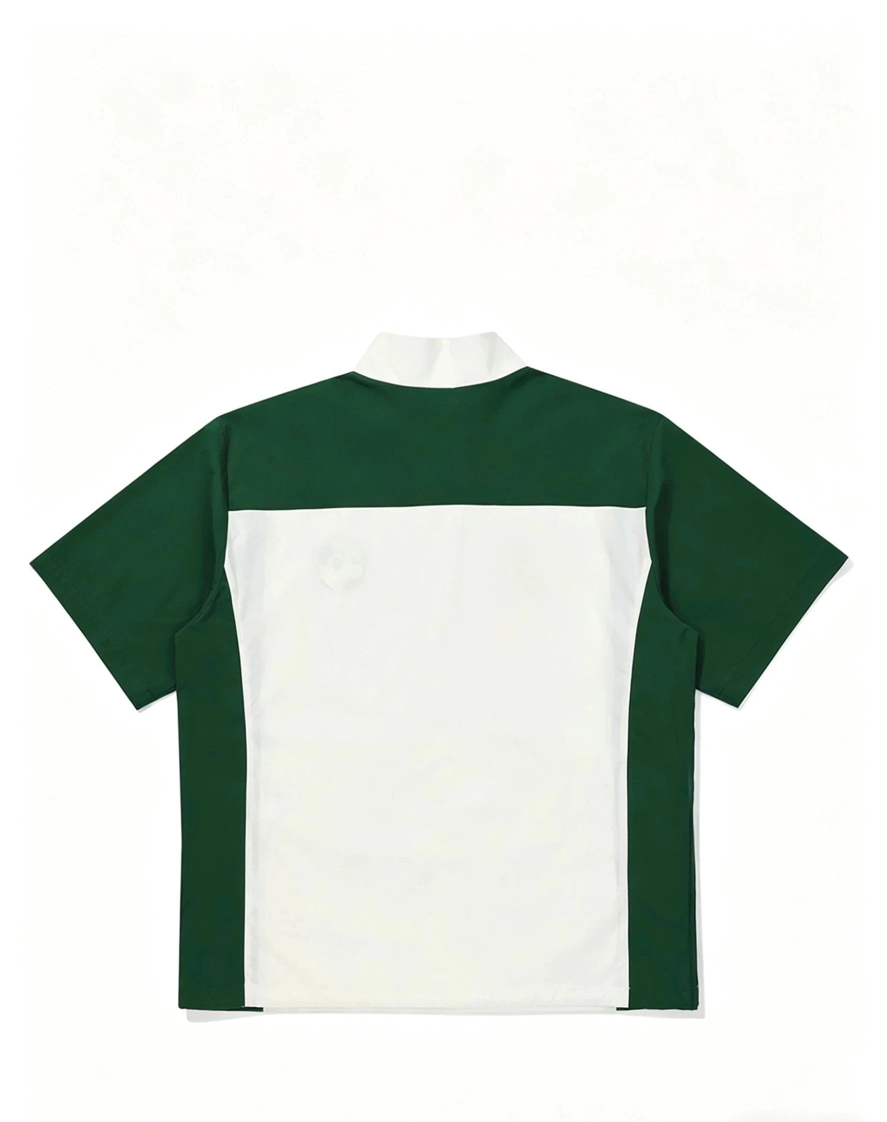 2026 New Brand Golf Clothing Men's Short Sleeved High Quality Half-zip Contrast-colored Stand Collar Golf Shirt