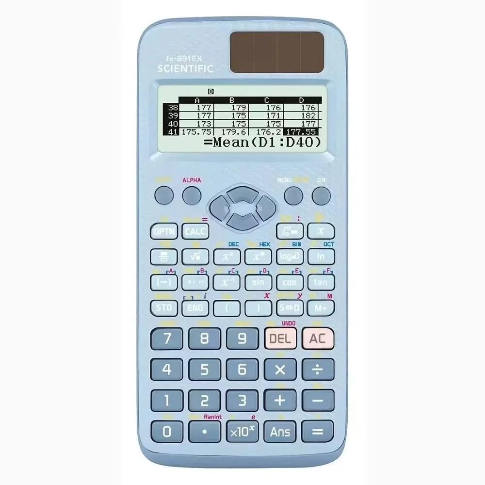 552 Functions Scientific Calculator Writing Tablet with Pen Multifunctional Calculator Matrix Vector Complex Statistics