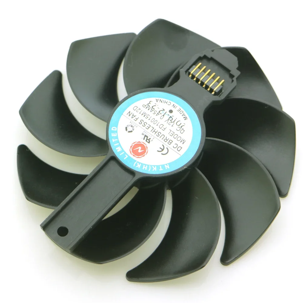 Neuer FD10015M12D 95 mm DC 12 V 0,45 AMP VGA-Lüfter für Sapphire RX5600XT RX5500XT RX 5700XT RX5700 Grafikkarten-Lüfter