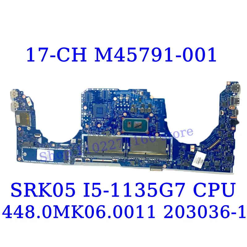 M45791-601 M45794-601 für HP 17-ch mit i5/i7 CPU gm/mx450 448,0 mk05.0011/448,0 mk 3. 0 63683-1 Laptop Motherboard 06,0011 getestet