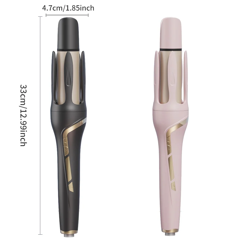 2026 New 2 in 1 Hair Curler Straightener Negative Ion Styling Tool Large Wave Clamp Salon Tool Home Travel Use