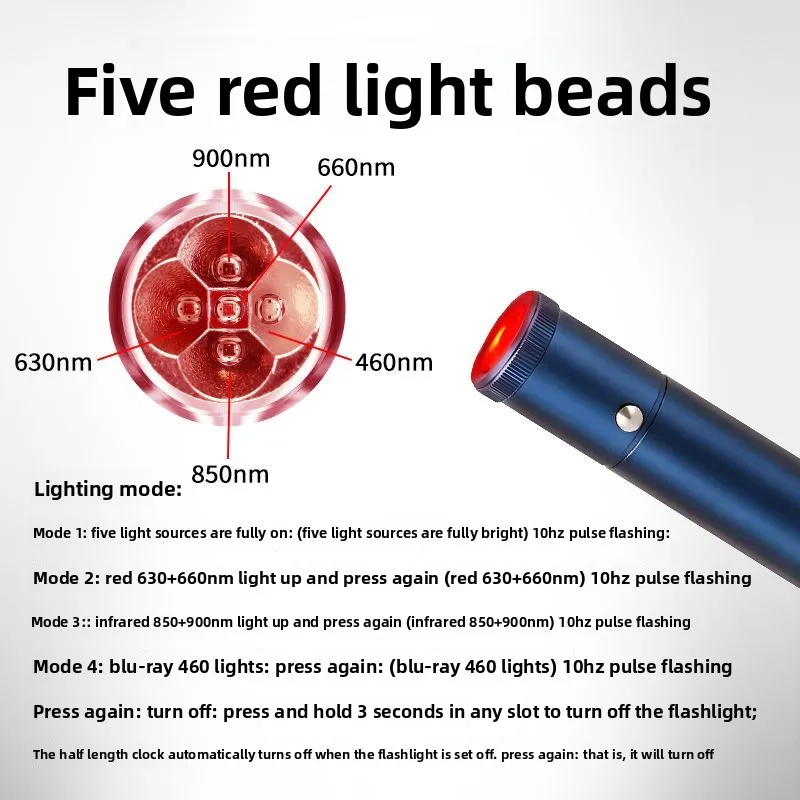 

Rechargeable 650nm Laser Therapy Professional Grade Oral Ulcer Treatment Device