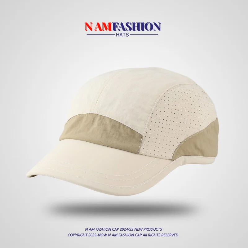 

Contrast Color Fast-Drying Short Brim Sun Protection Hat Outdoor Travel Sun Sunhat Baseball Cap Small Brim Peaked Cap