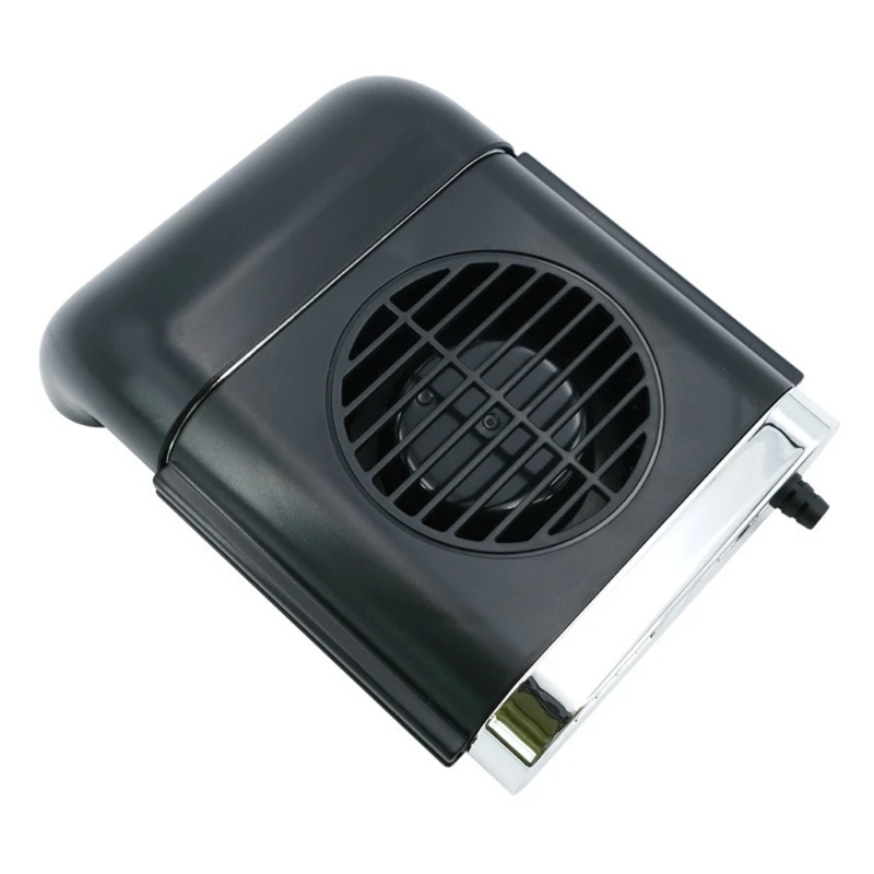 Back Fan Headrest Fan for Car Use, USB Powered Circulation Support with ABS Housing for Commutes, Ride Share Work, D7YA