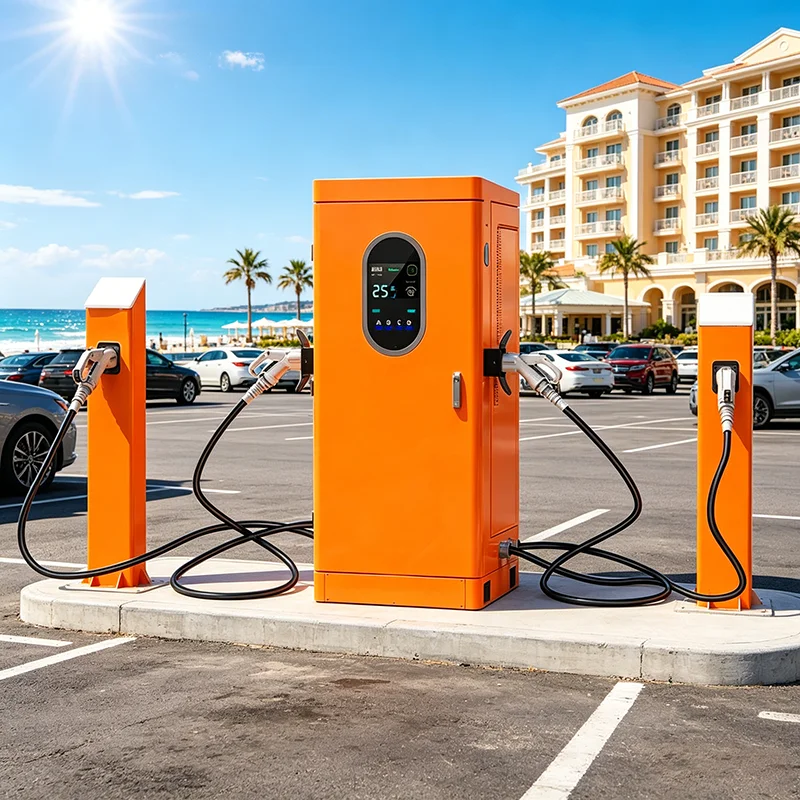 Charging Station 50KW Separate Main Cabinet Large Terminal Professional EV Fast Charging Equipment