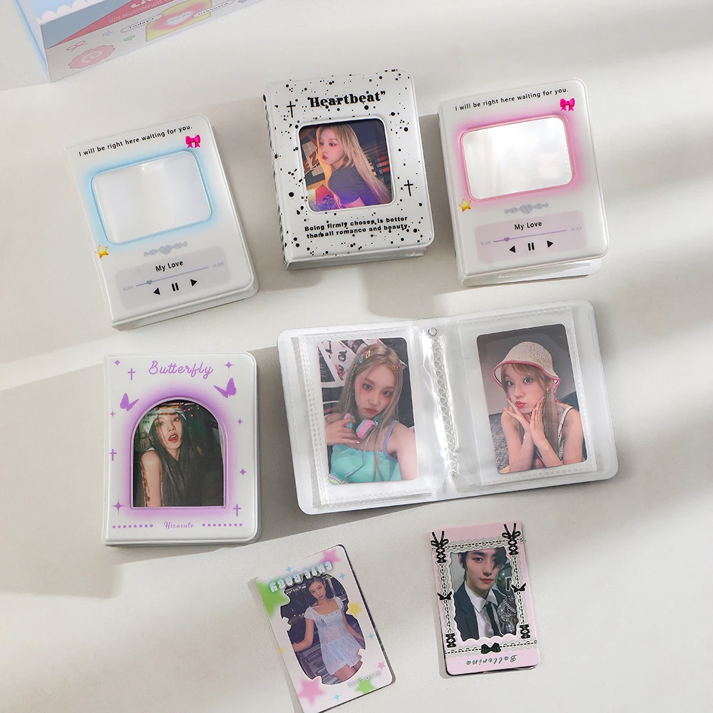 Korea Photo Album Cover Inner Page Kpop Idol Photocards 40pcs Cards Collect Book Picture Binding Cover Photocard Holder