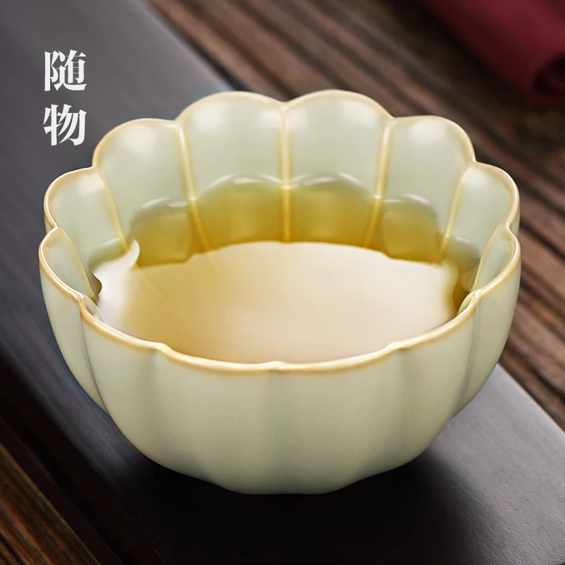 

Ruyao Jingdezhen Upscale Master Personal Dedicated Single Ceramic Kung Fu Female Cup Pot Tea Set