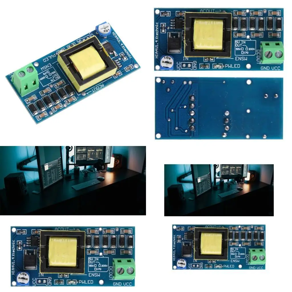 

652F Высокая эффективность шага вверх мощность модуля Регулируемые выходные напряжения диапазоны от 280 В до 1200 В