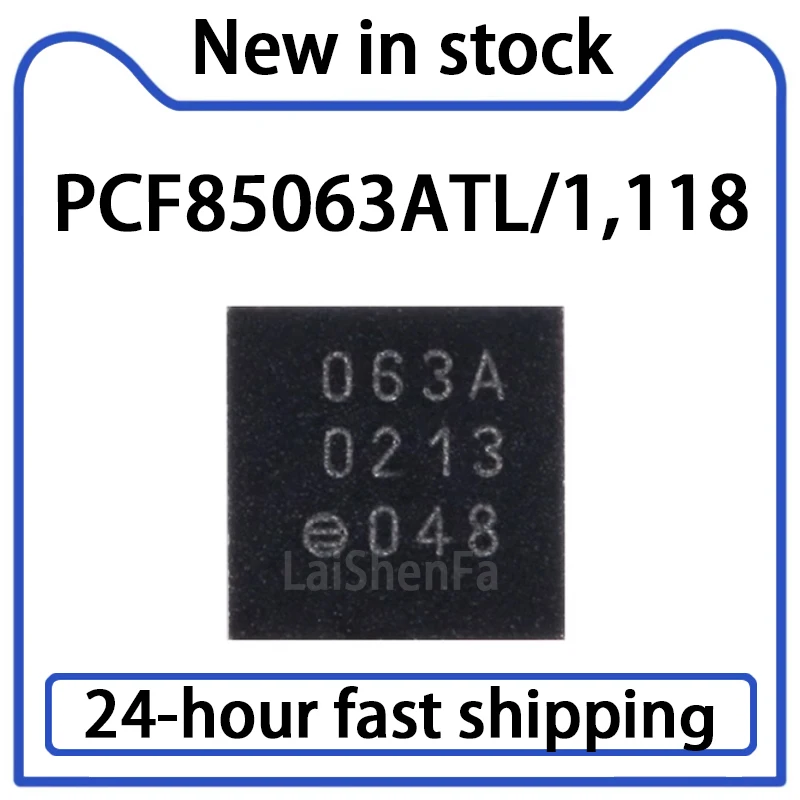 5PCS PCF85063ATL/1,118 Package DFN-10 with Alarm Clock Function and I2C Bus Clock Chip Stock