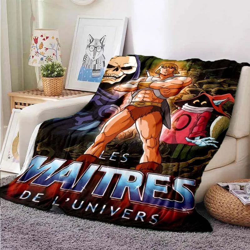 Anime Sea-Man Character Pattern Printed Soft Blanket Super Soft Warm All Season Soft Blanket  blankets  throw blanket